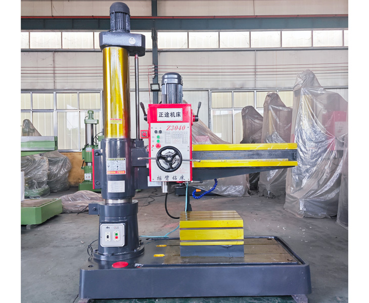 摇臂钻床外观颜色各种各样